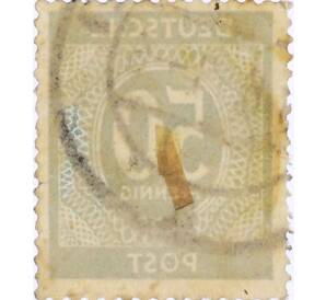 Почтовая марка 50 пфеннигов 1946 года Германия (Союзная Оккупационная зона)