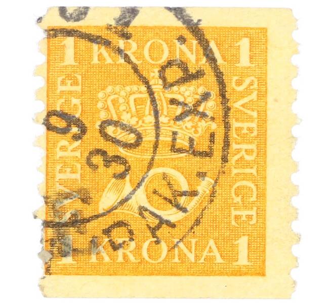 Почтовая марка 1 крона 1921 года Швеция (Артикул: P2-0488) — Фото №1