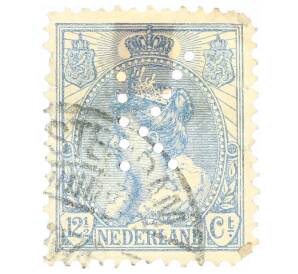 Почтовая марка 12.5 центов 1899 года Нидерланды «Вильгемина»