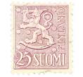 Почтовая марка 25 марок 1959 года Финляндия (Артикул: P2-0544) — Фото №1