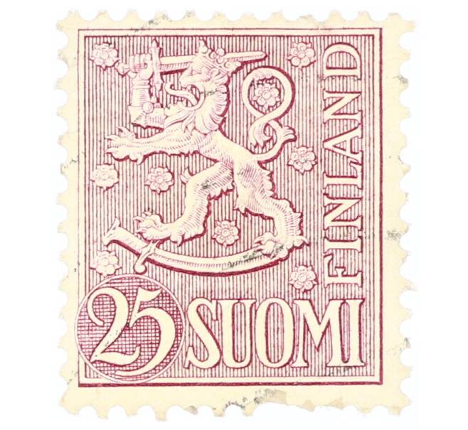 Почтовая марка 25 марок 1959 года Финляндия (Артикул: P2-0544) — Фото №1