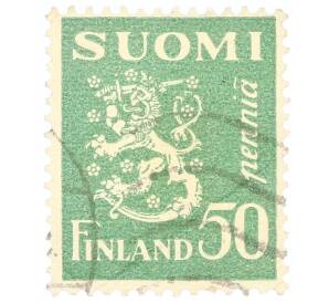 Почтовая марка 50 пенни 1932 года Финляндия — Фото №1