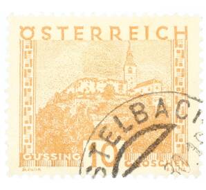 Почтовая марка 10 грошей 1930 года Австрия — Фото №1