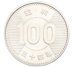 100 йен 1959 года Япония — Фото №1