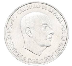 50 сентимо 1966 (71) года Испания — Фото №2