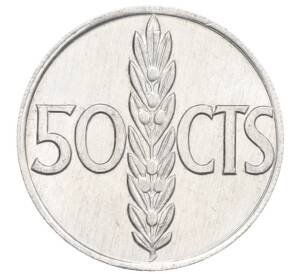 50 сентимо 1966 (73) года Испания — Фото №1