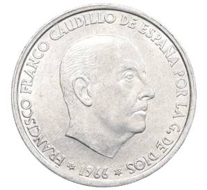 50 сентимо 1966 (68) года Испания — Фото №2