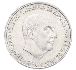 50 сентимо 1966 (68) года Испания — Фото №2