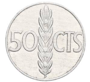 50 сентимо 1966 (73) года Испания — Фото №1