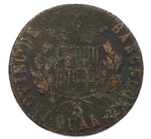 3 кварто 1823 года Барселона — Фото №2