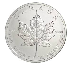 5 долларов 2011 года Канада — Кленовый лист