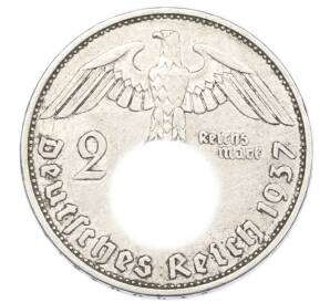 2 рейхсмарки 1937 года A Германия — Фото №1