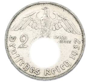 2 рейхсмарки 1937 года G Германия — Фото №1