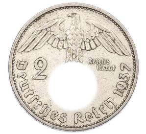 2 рейхсмарки 1937 года A Германия — Фото №1