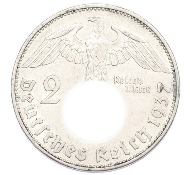 Монета 2 рейхсмарки 1937 года E Германия (Артикул: K10-8511) — Фото №1