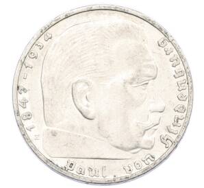 2 рейхсмарки 1937 года E Германия — Фото №2