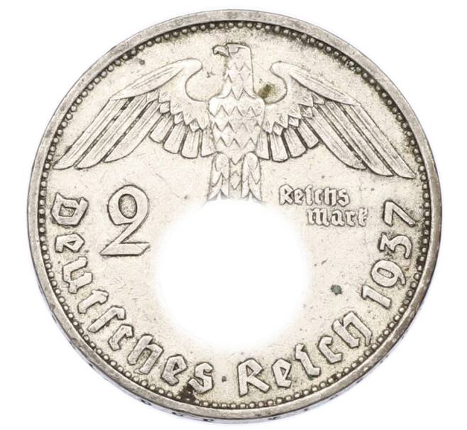Монета 2 рейхсмарки 1937 года A Германия (Артикул: K10-8514) — Фото №1