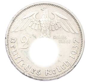 2 рейхсмарки 1937 года A Германия — Фото №1