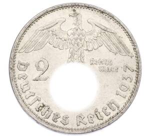 2 рейхсмарки 1937 года A Германия — Фото №1