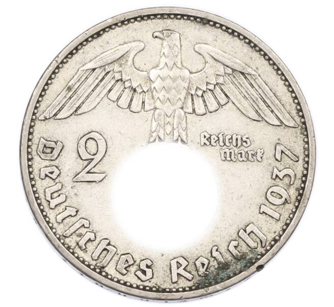Монета 2 рейхсмарки 1937 года A Германия (Артикул: K10-8526) — Фото №1