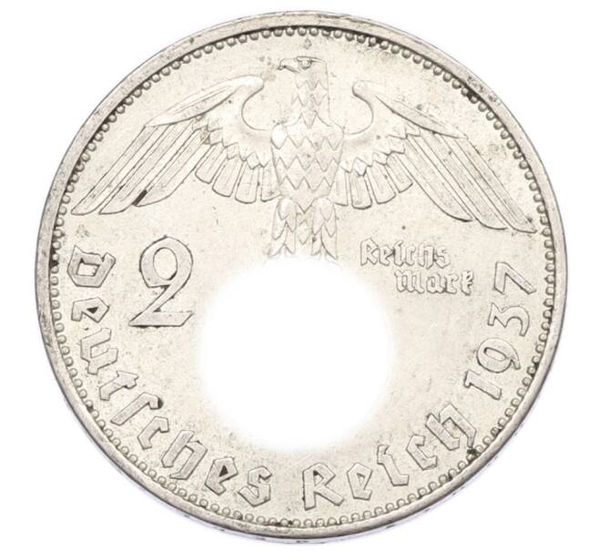 Монета 2 рейхсмарки 1937 года A Германия (Артикул: K10-8533) — Фото №1