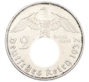 2 рейхсмарки 1937 года E Германия — Фото №1