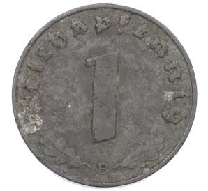 1 рейхспфенниг 1940 года B Германия — Фото №2