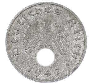 1 рейхспфенниг 1942 года J Германия — Фото №1