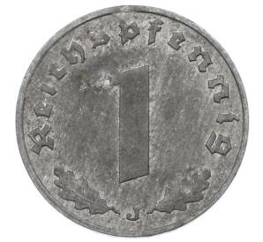 1 рейхспфенниг 1942 года J Германия — Фото №2