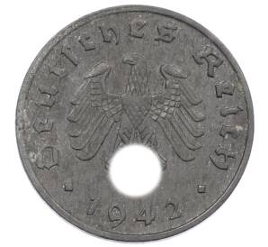 1 рейхспфенниг 1942 года J Германия — Фото №1