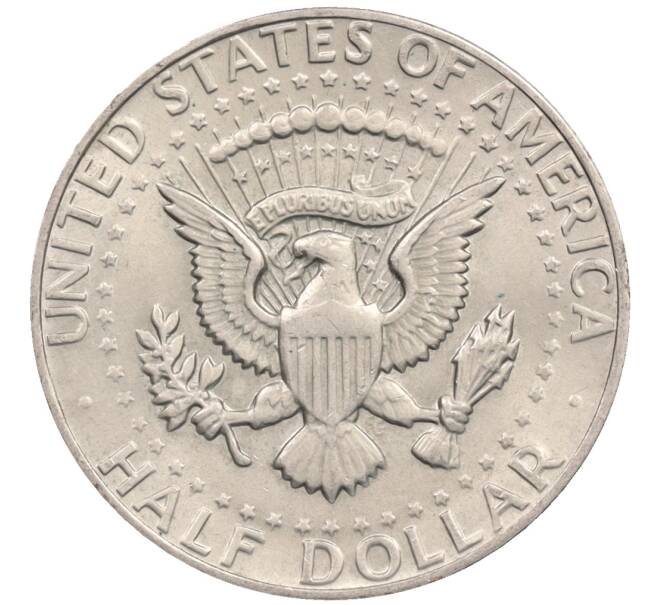 Монета 1/2 доллара (50 центов) 1974 года D США (Артикул: K10-8572) — Фото №2