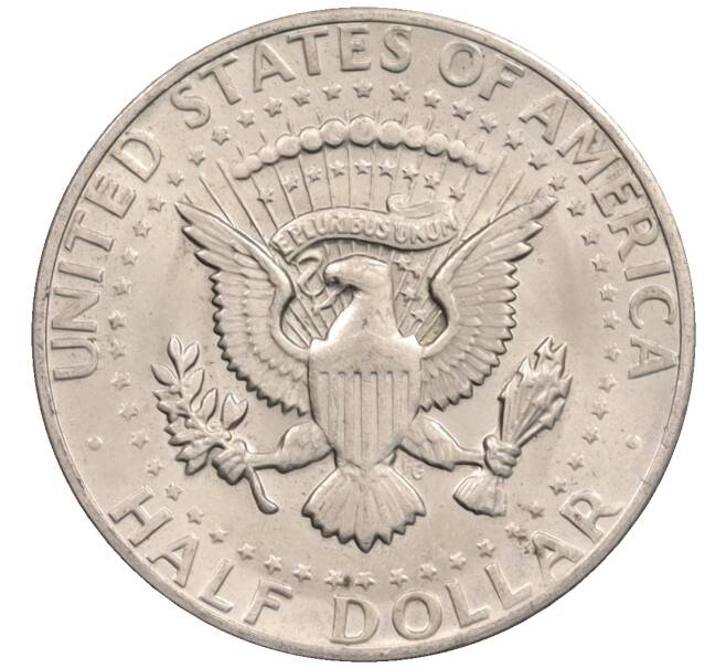 Монета 1/2 доллара (50 центов) 1974 года D США (Артикул: K10-8573) — Фото №2