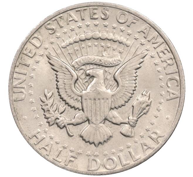 Монета 1/2 доллара (50 центов) 1974 года D США (Артикул: K10-8574) — Фото №2