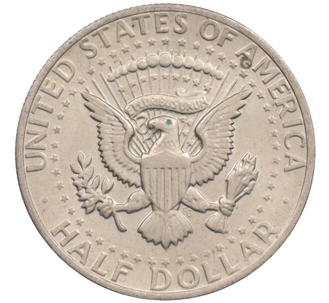 Монета 1/2 доллара (50 центов) 1974 года США (Артикул: K10-8576) — Фото №2