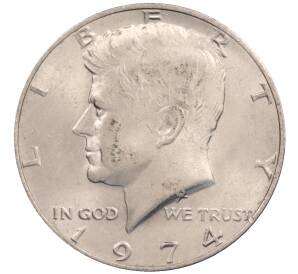 1/2 доллара (50 центов) 1974 года США