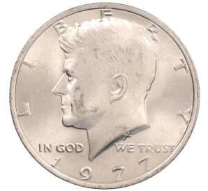 1/2 доллара (50 центов) 1977 года США — Фото №1
