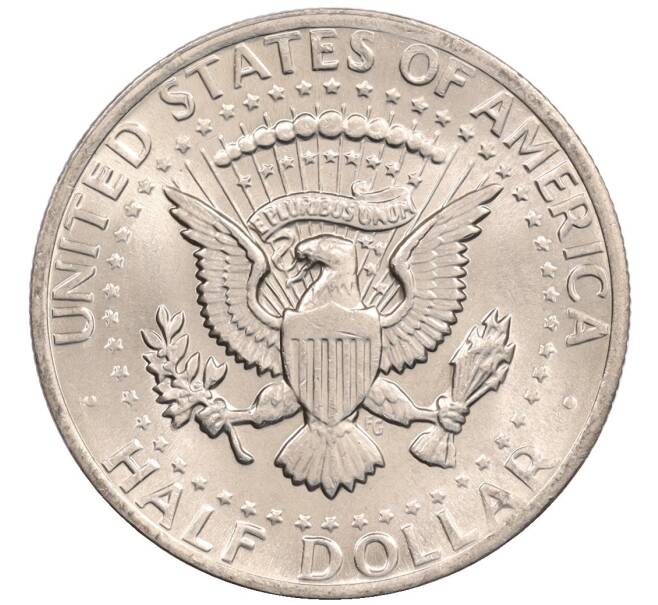 Монета 1/2 доллара (50 центов) 1977 года США (Артикул: K10-8586) — Фото №2