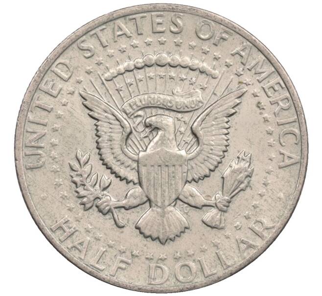 Монета 1/2 доллара (50 центов) 1974 года США (Артикул: K10-8588) — Фото №2