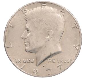 1/2 доллара (50 центов) 1977 года D США — Фото №1