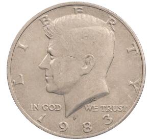 1/2 доллара (50 центов) 1983 года P США — Фото №1