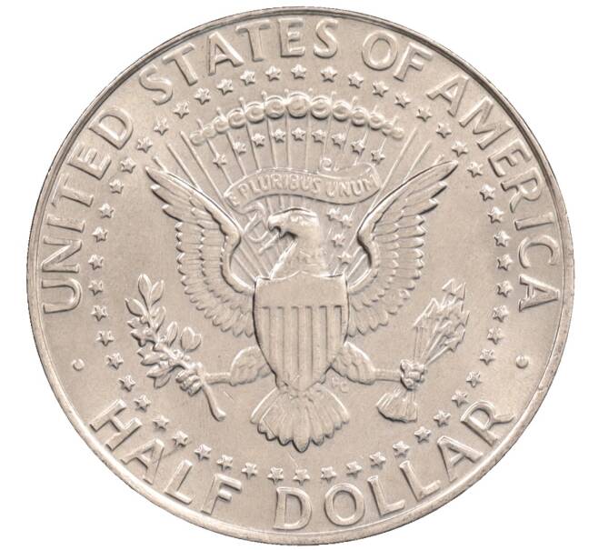 Монета 1/2 доллара (50 центов) 1989 года P США (Артикул: K10-8604) — Фото №2