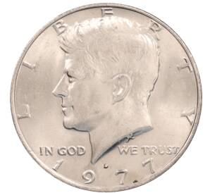 1/2 доллара (50 центов) 1977 года D США — Фото №1