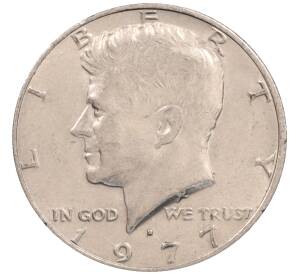 1/2 доллара (50 центов) 1977 года D США — Фото №1