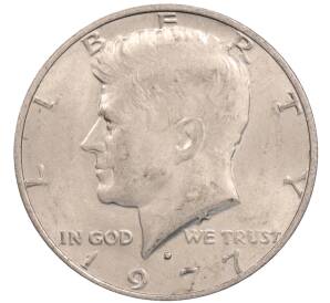 1/2 доллара (50 центов) 1977 года D США — Фото №1