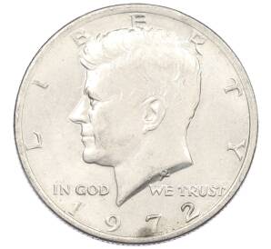 1/2 доллара (50 центов) 1972 года D США — Фото №1