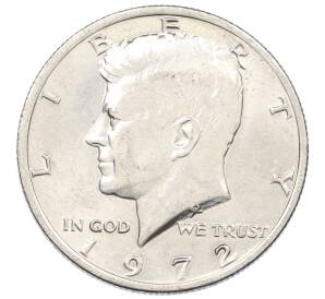 1/2 доллара (50 центов) 1972 года D США — Фото №1