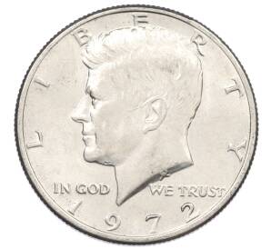 1/2 доллара (50 центов) 1972 года D США — Фото №1