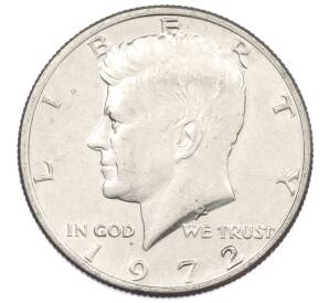 1/2 доллара (50 центов) 1972 года D США — Фото №1