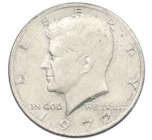 1/2 доллара (50 центов) 1972 года D США — Фото №1