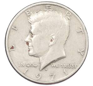 1/2 доллара (50 центов) 1971 года D США